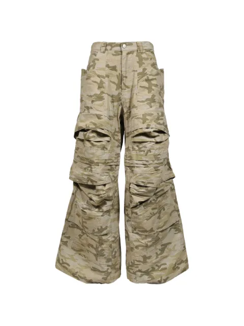 Natasha Zinko Cosmo camouflage-print cargo pants Neutrals SS26NZ314CAMO