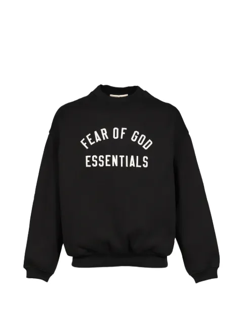 ESSENTIALS logo-print sweatshirt Black 192AS266561FVTGBLKA