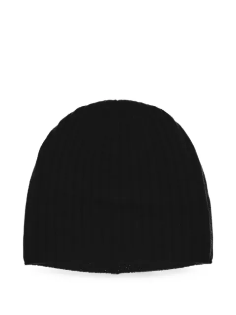 NO/FAITH STUDIOS ribbed wool beanie hat Black NFSRWBBLK