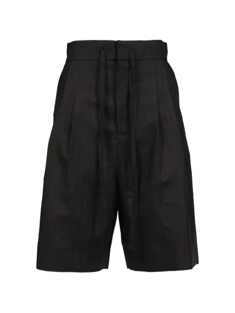 Fear Of God pinstriped wool shorts Black FG9M65655RVWS