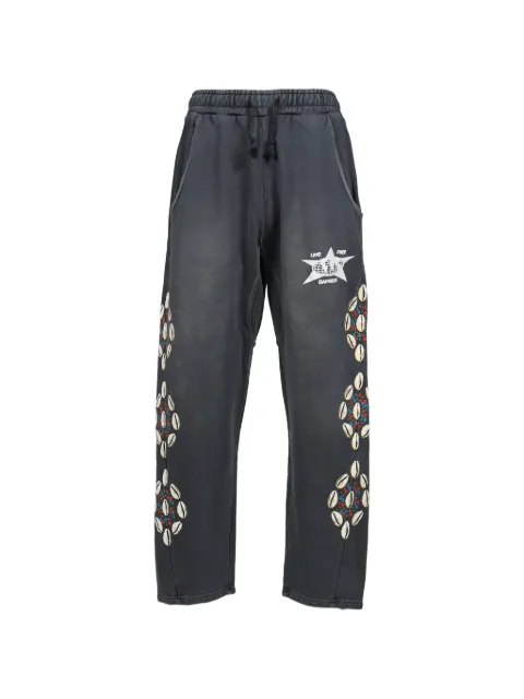 BARRIERS Cowrie Crystal track pants Black COWRIECRYSTAL2
