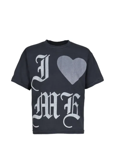 JUN/NAKAYAMA Love Me T-shirt Black JNSS26021BLK