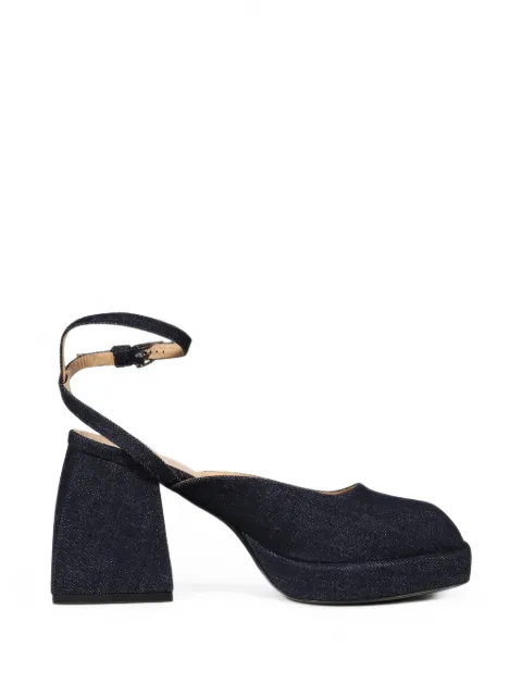 Nodaleto Bulla denim platform pumps Blue NO46015B23040