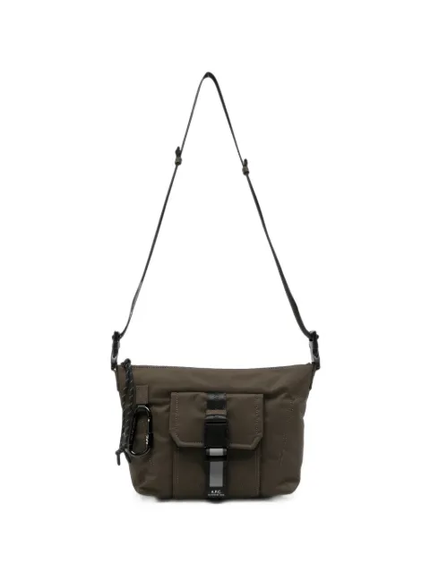 A.P.C. buckle-fastening messenger bag Brown PAAGEH61734