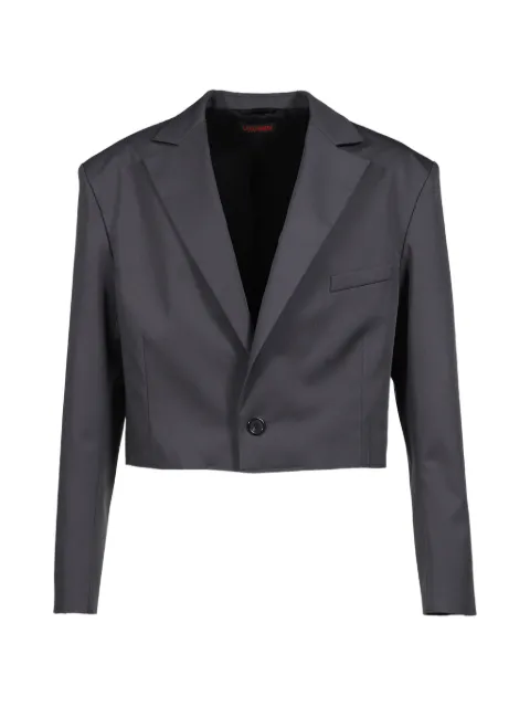 LỰU ĐẠN cropped slashed blazer Grey MJ049WGA