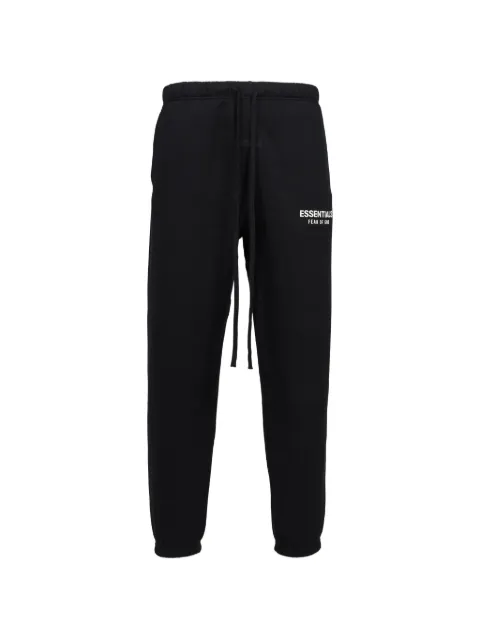 ESSENTIALS logo-print track pants Black 130AS252032F