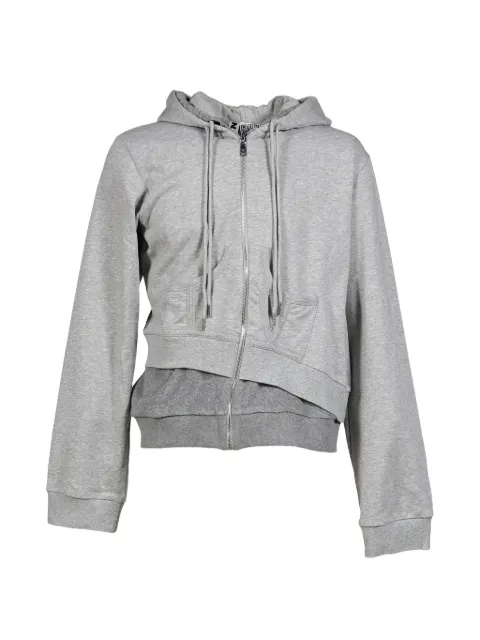 Natasha Zinko asymmetric layered hoodie Grey RS26NZ505GRY