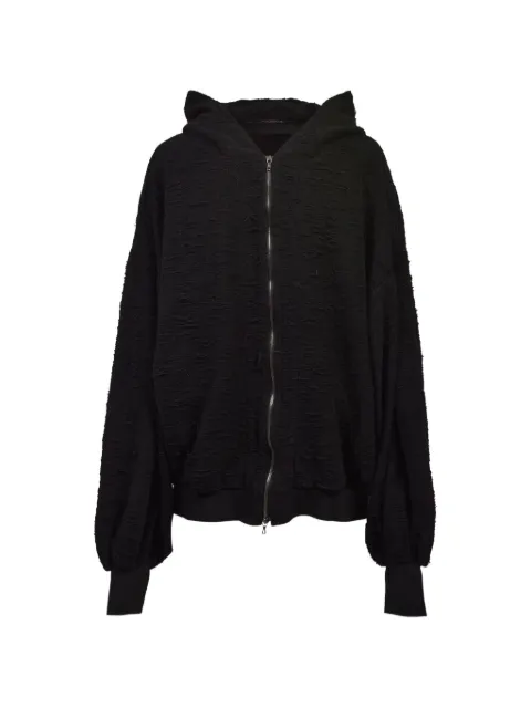 Julius zip-up hoodie Black 937CUM3BLK