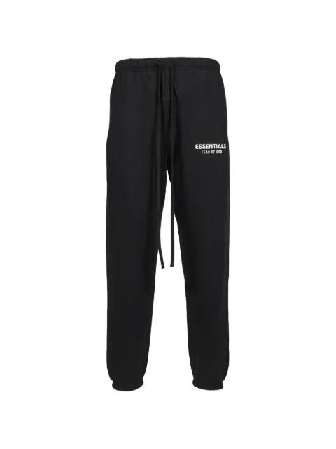 ESSENTIALS logo-print track pants Black 130AS262031FVTGBLK