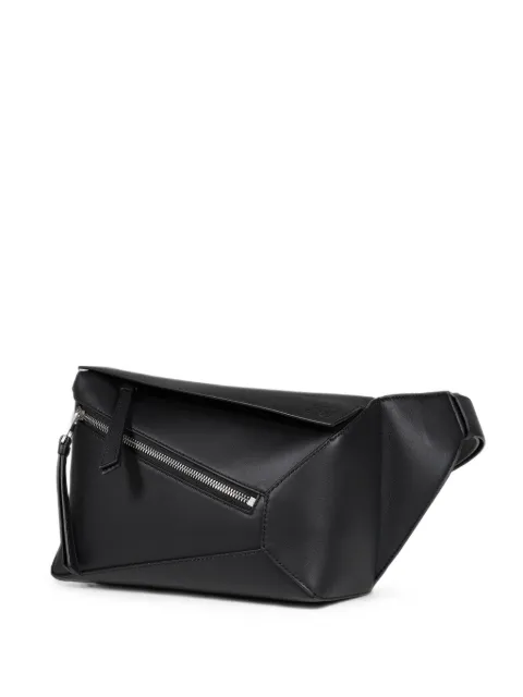 LOEWE small Puzzle Edge belt bag Black B510SEBX02BK