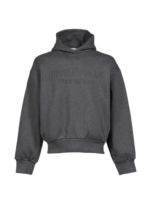 ESSENTIALS Classic logo hoodie Grey 192HO256211FCHAHEATHER