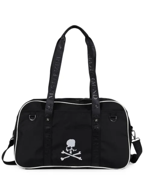Mastermind Japan logo-print piped tote bag Black MJ26EE1BA005