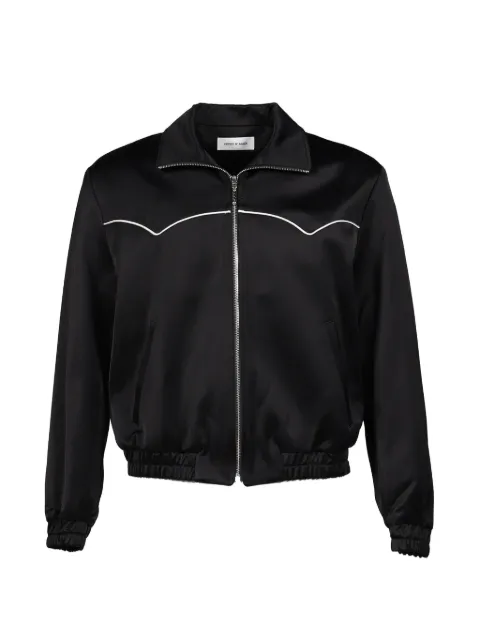 Ernest W. Baker Western piped track jacket Black JA90BM03