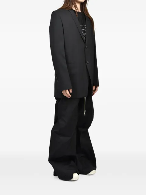 Rick Owens Concordian wool blazer Black RU01F2721ZL