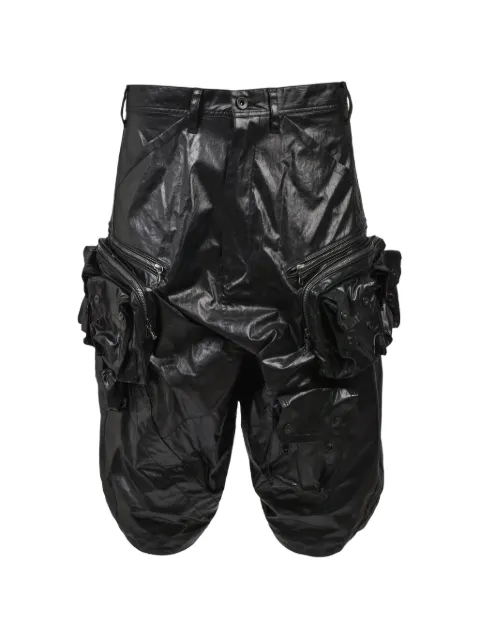 Julius pocket-detail cargo shorts Black 937PAM21