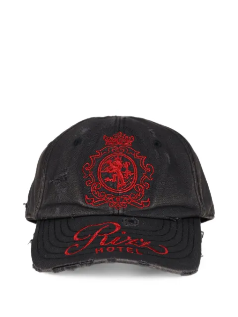 PROTOCOL INDEX Rizz Hotel distressed cap Black PIS26SSMA02BLK