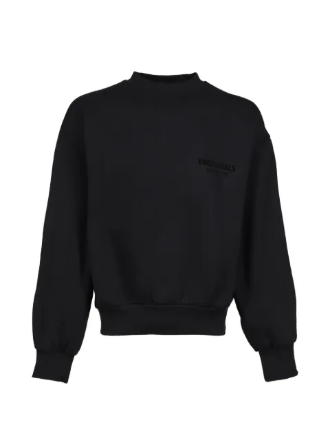 ESSENTIALS logo-print sweatshirt Black 192AS252042FVTGBLK