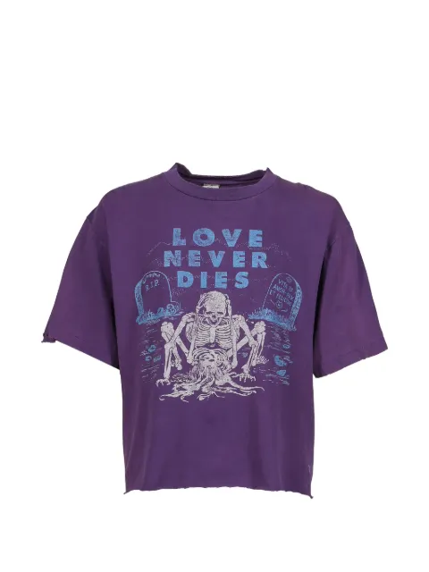 Earthling Collective Love Never Dies T-shirt Purple EL3