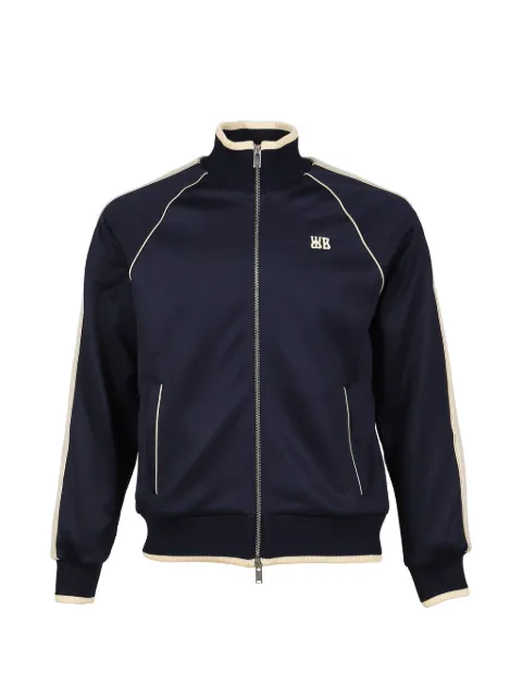 Wales Bonner Motion raglan-sleeve track jacket Blue MS26JE06JE10