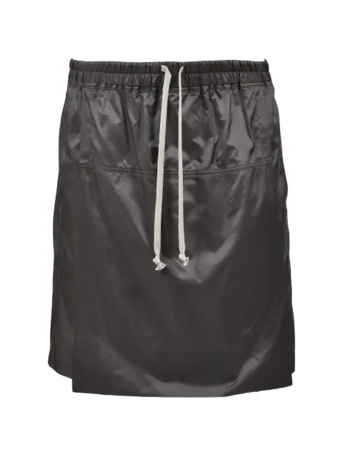 Moncler layered-detail Kiltshorts shorts Grey MU01F2B01M8114DUST