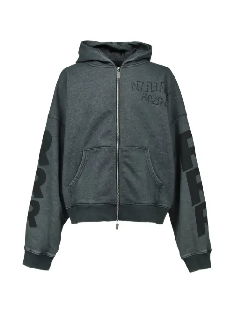 RRR123 zip-up hoodie Grey CUSNZH04EXCLUSIVE
