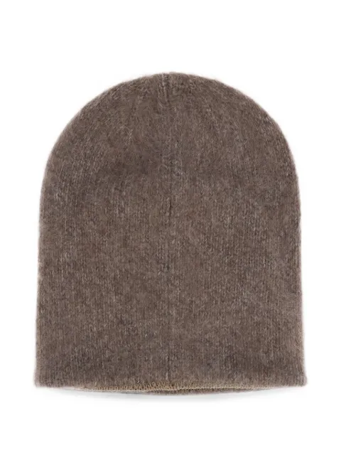 FILTH cashmere knit beanie hat Brown FL252AC01DUSTYBEI