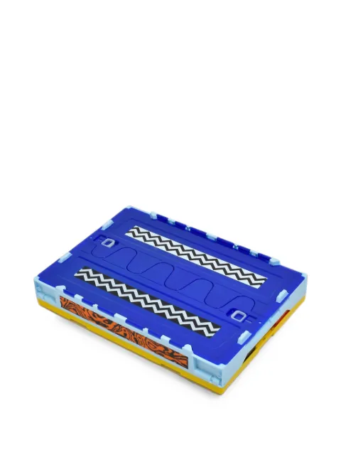 SAINT MXXXXXX St. Michael mix-print foldable storage box Blue SMHR80000085