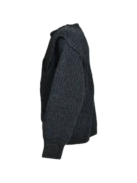 Magliano 3D cable-knit sweater Grey U58322381MD8119ANTRACITE