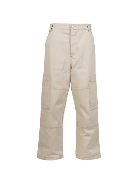Jacquemus Carré de-Nîmes denim cargo pants Neutrals 25HPAM00541AD00044BEI