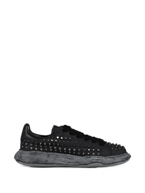 Maison MIHARA YASUHIRO Charles studded sneakers Black A15FW714