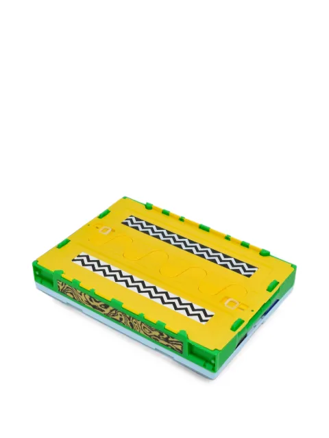 SAINT MXXXXXX mix-print foldable storage box Yellow SMHR80000085