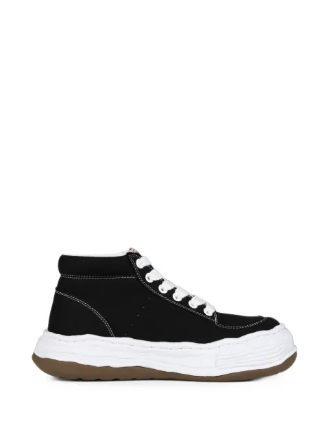 Maison MIHARA YASUHIRO Oliver canvas sneakers Black A15FW703