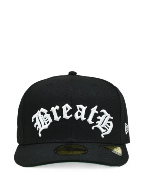 BREATH x New Era Old English 59FIFTY embroidered-logo cap Black BR25SSAC0901