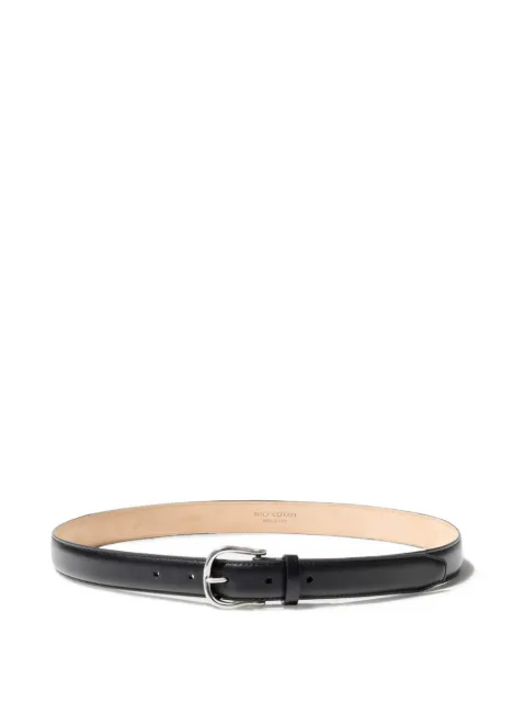 Nili Lotan Amelia buckle-fastening leather belt Black 13703L36100CALFSKINLEATHER