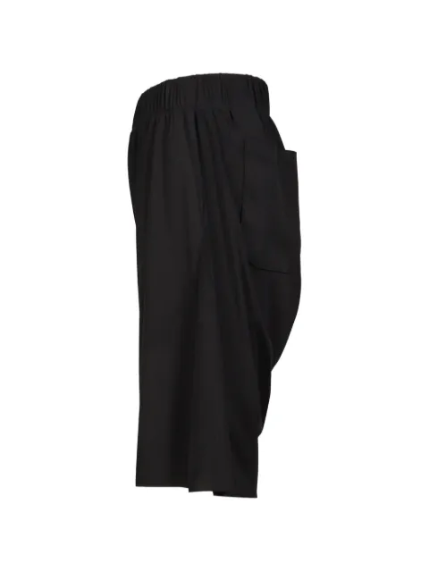 White Mountaineering Wair sarouel elasticated shorts Black WM2671419