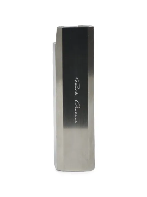 Rick Owens Palladio lighter holder Silver RA02F0952METPALLADIO