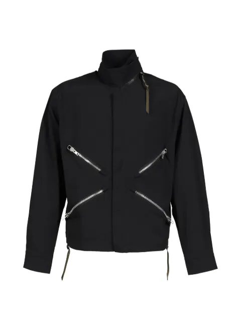 ACRONYM X-zip nylon jacket Black J121E
