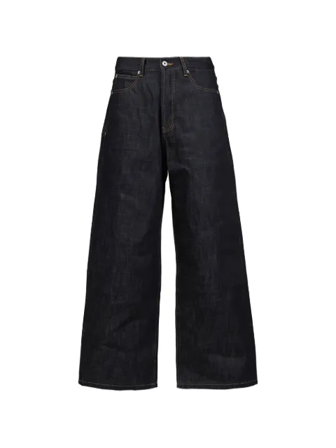 NO/FAITH STUDIOS loose-fit cotton jeans Blue RDJULFBLUE