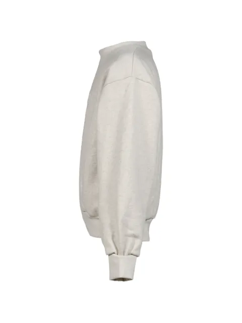 ESSENTIALS logo-print sweatshirt Neutrals 192HO256552FOATMEALHEATHER