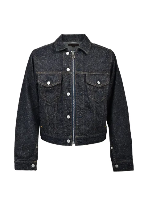 MASU zip-up denim jacket Blue B26U6BL004IND