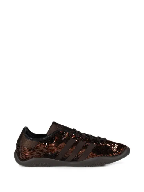 adidas x Wales Boner Karintha sequin-embellished sneakers Brown NNU31