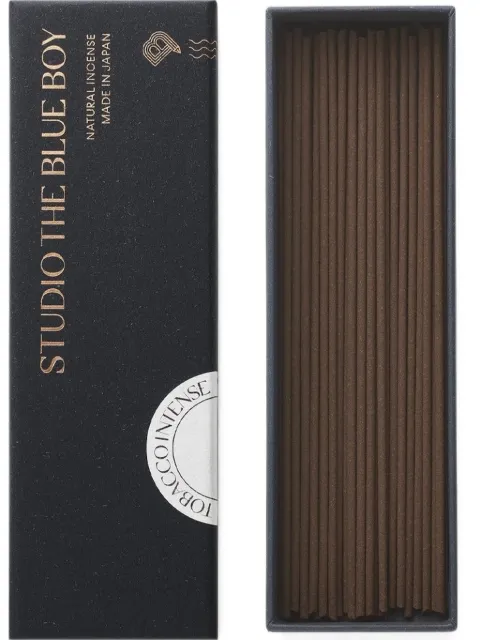 STUDIO THE BLUE BOY Tobacco Intense incense sticks Black NT10TOBACCOINTENSE