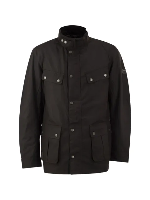 Barbour International Tourer Duke waxed military-style jacket Brown MWX2140MWXRU52
