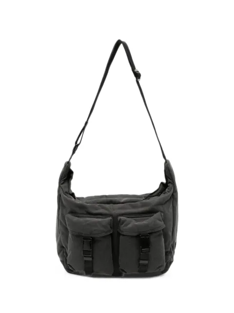 Juun.J buckle-fastening multi-pocket shoulder bag Black JC69D4P014
