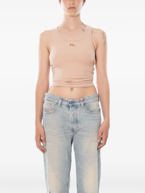 Diesel crop top with wrap-around laces Neutrals A210190EJAI