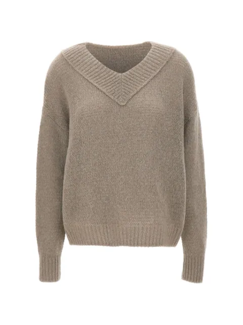 Hemisphere V-neck sweater Neutrals 262203517
