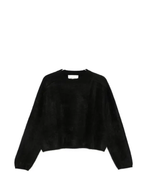 Soft Goat fuzzy-knit sweater Black FW25SF2408400001BLACK
