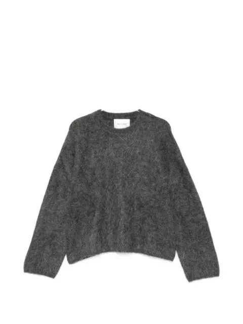 Soft Goat brushed-knit crew-neck sweater Grey FW25SF2308312109ANTHRACITE