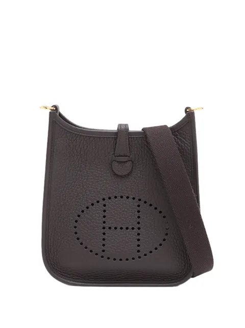 Hermès Pre-Owned 2024 Clemence Evelyne 16 Amazone satchel Grey USC3OXEP7UWBN8LQ