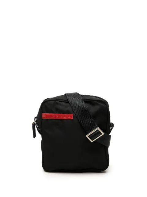 Prada Pre-Owned 1999-2000 Sports Line Tessuto crossbody bag Black Y8LJZ4S17O52T5L6